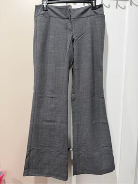 Express Gray Tailored Dress Pants